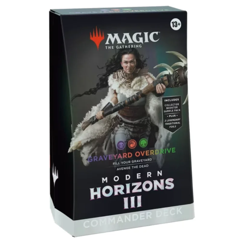 Magic the Gathering Modern Horizons 3 Commander Deck Graveyard Overdrive English